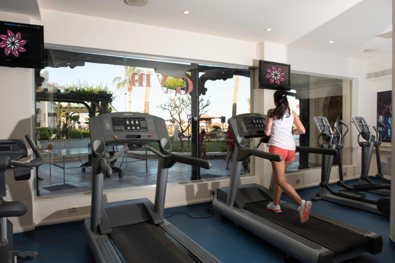 Charmillion Gardens Aquapark Hotell Sharm el-Sheik Eksteriør bilde The gym at the hotel