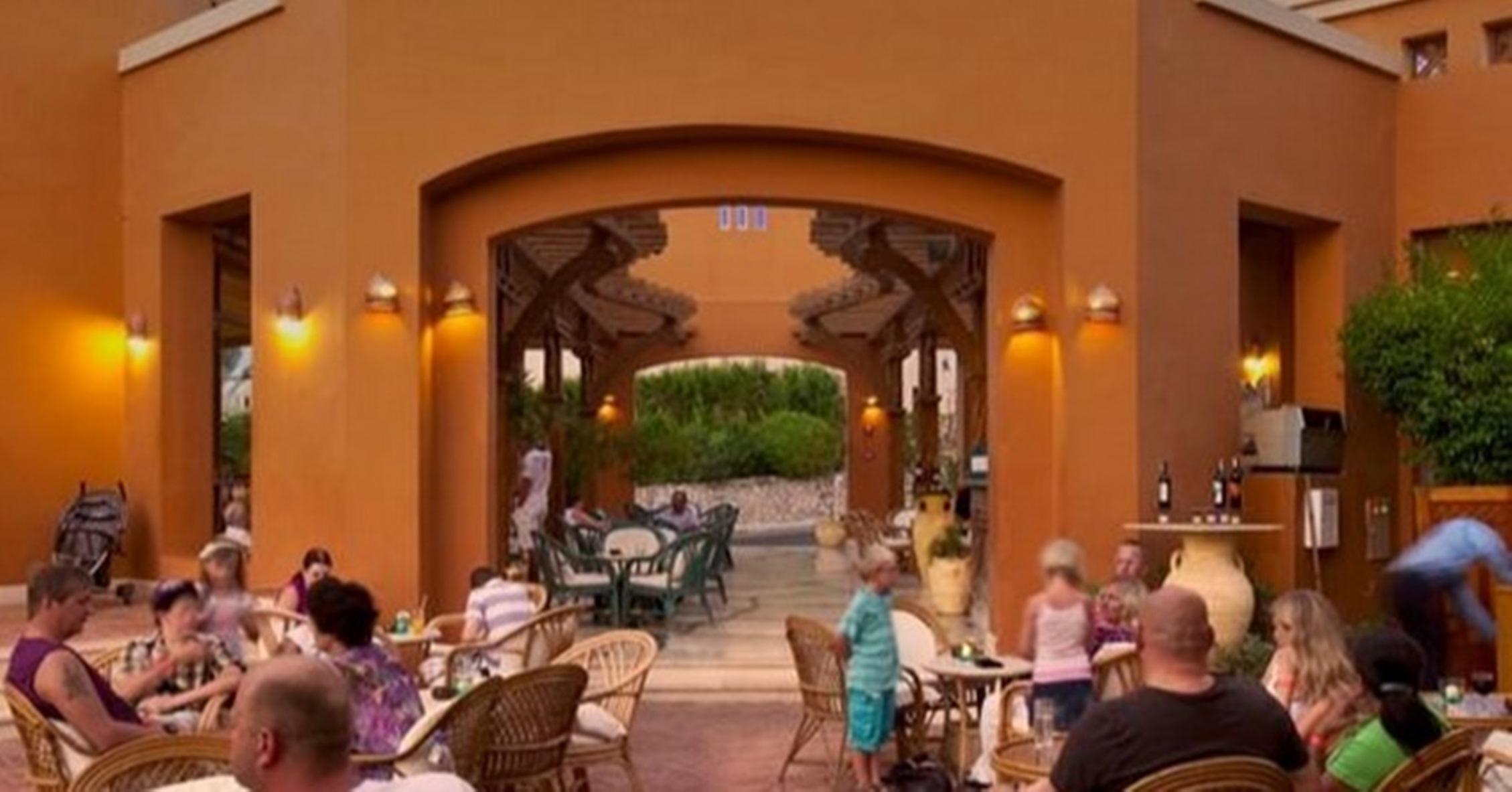 Charmillion Gardens Aquapark Hotell Sharm el-Sheik Eksteriør bilde The restaurant at the resort
