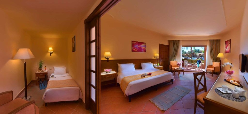 Charmillion Gardens Aquapark Hotell Sharm el-Sheik Eksteriør bilde Family room